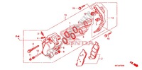 VOOR REMKLAUW voor Honda SHADOW VT 750 AERO 2009
