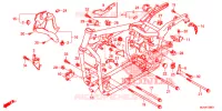 FRAME CHASSIS (VT750C/CA/C2/C2B/C2F/CS/C2S) voor Honda SHADOW VT 750 AERO ABS GRAY 2013