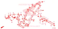 FRAME CHASSIS voor Honda SH 125 ABS D SPECIAL 2017