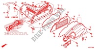 VOOR AFDEKKING/LUCHTFILTER voor Honda SH 300 I ABS STANDARD ARGENT 2018