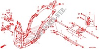 FRAME CHASSIS voor Honda SH 300 IS ABS 2017
