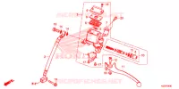 REMPOMP ACHTER voor Honda SH 300 IS ABS 2017
