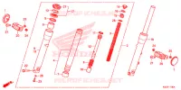 VOOR VORK  voor Honda SH 300 IS ABS 2017
