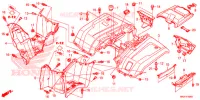 ACHTER STROOMLIJNKAP voor Honda FOURTRAX 420 RANCHER 4X4 AT DCT 2017