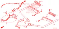 PEDAAL/OPSTAP voor Honda FOURTRAX 420 4X4 AT DCT EPS 2017
