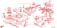 BRANDSTOF TANK voor Honda FOURTRAX 420 4X4 Manual Shift 2017