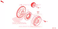 STARTEN VERSNELLING voor Honda FOURTRAX 420 4X4 Manual Shift 2017