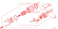 STARTMOTOR voor Honda FOURTRAX 420 4X4 Manual Shift 2017