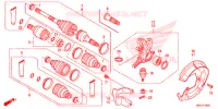 VOOR KNOKKEL/VOOR AANDRIJFAS voor Honda FOURTRAX 420 4X4 Manual Shift 2017