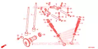 NOKKENAS/KLEP voor Honda FOURTRAX 420 2X4 Standard 2017