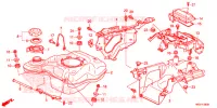 BRANDSTOF TANK voor Honda FOURTRAX 420 RANCHER 2X4 BASE 2017