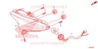 ACHTERLICHT(2) voor Honda CBR 300 ABS 2017