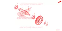 BALANCEER AS voor Honda CBR 300 ABS 2017