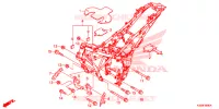 FRAME CHASSIS voor Honda CBR 300 ABS 2017