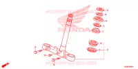 STURING STANG/BOVENSTE BRUG voor Honda CBR 300 ABS 2017