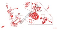 GASKLEP HUIS voor Honda PCX 125 2014