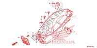 CHASSIS AFDEKKING/BAGAGEBOX/ BAGAGEDRAGER voor Honda PCX 150 2013