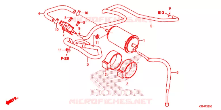 KOOLSTOFBUS Honda SCOOTER 150 PCX 2016  WW150F