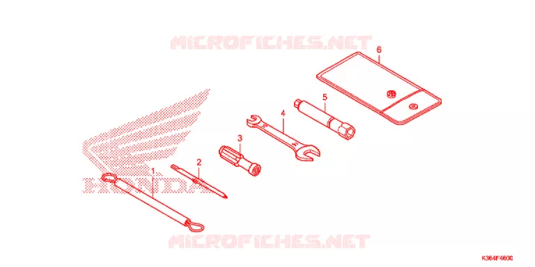 GEREEDSCHAP/ACCUVAK Honda SCOOTER 150 PCX 2018  WW150H