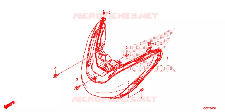 KOPLAMP Honda SCOOTER 125 PCX 2018  WW125EX2H
