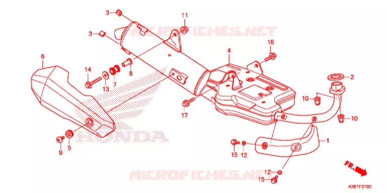 UITLAATDEMPER(2) Honda MOTO 125 GROM 2018  MSX125H_TH