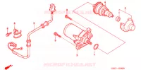 STARTEN MOTOR voor Honda WW 50 TOPIC FLEX 1995
