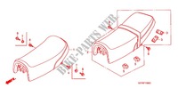 ENKELE ZITTING(2) voor Honda APE 50 DELUXE Front brake disk 2011