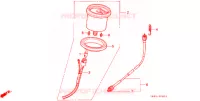 COMBINATIEMETER (MONKEY) voor Honda GORILLA 50 TYPE 6 1987