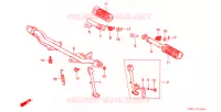 OPSTAP/PEDAAL voor Honda GORILLA 50 TYPE 6 1987