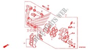VOOR REMKLAUW voor Honda XR 650 L 2012