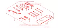 GEREEDSCHAP/ACCUVAK voor Honda XR 650 L 1996
