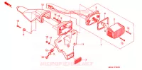 ACHTERLICHT(2) voor Honda XR 650 L 1997