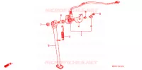 HOOFD STANDAARD/REMPEDAAL voor Honda XR 650 L 1998