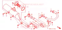 UITLAATDEMPER(2) voor Honda XR 650 2006