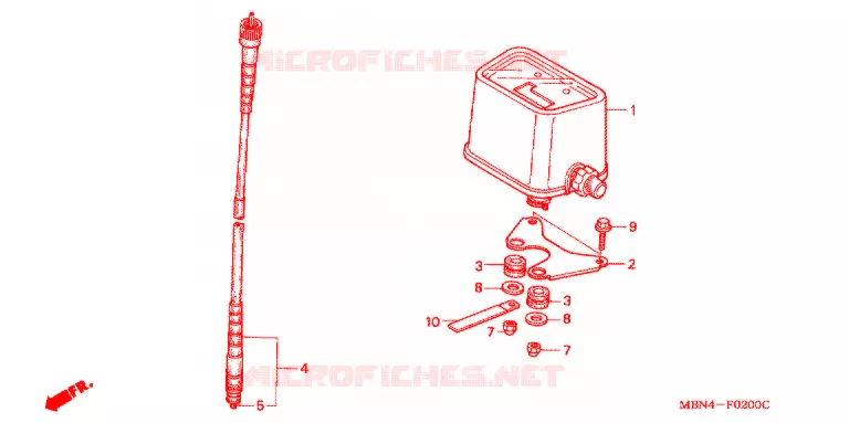 COMBINATIEMETER Honda MOTO 650 XR 2000  XR650RY
