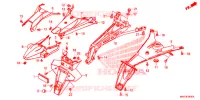 ACHTER STROOMLIJNKAP voor Honda X ADV 750 2018