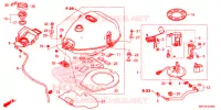 BRANDSTOF TANK/BRANDSTOF POMP voor Honda X ADV 750 2018