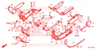 VLOER OPSTAP voor Honda X ADV 750 35KW 2018