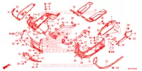 VLOER OPSTAP voor Honda X ADV 750 L 2018