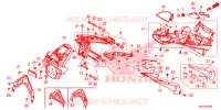 ACHTER STROOMLIJNKAP voor Honda CB 1000 R ABS 2018