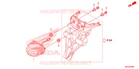ACHTERLICHT(2) voor Honda CROSSTOURER 1200 S RED 2018
