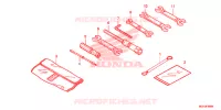 GEREEDSCHAP/ACCUVAK voor Honda CROSSTOURER 1200 S RED 2018