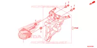 ACHTERLICHT(2) voor Honda CROSSTOURER 1200 DCT ABS RED 2018