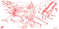 FRAME CHASSIS voor Honda CROSSTOURER 1200 DCT ABS RED 2018