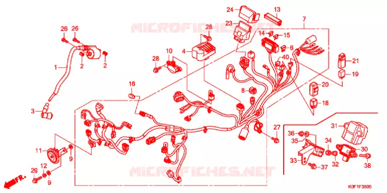 BEDRADINGSBUNDEL/ACCU Honda MOTO 125 MONKEY 2021  Z125MAK