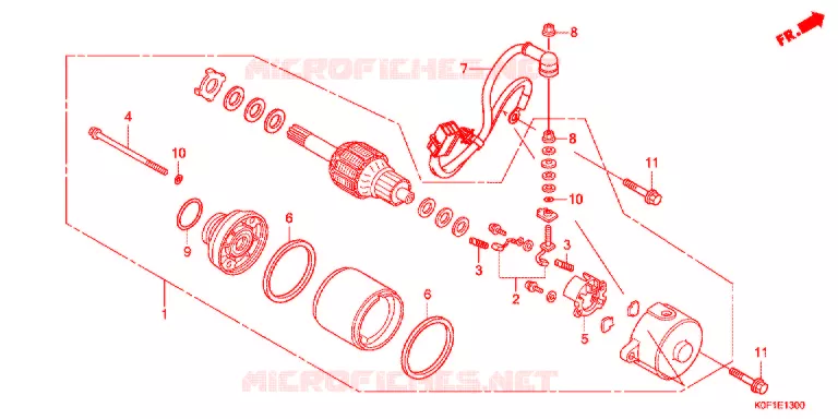 STARTMOTOR Honda MOTO 125 MONKEY 2020  Z125MAK