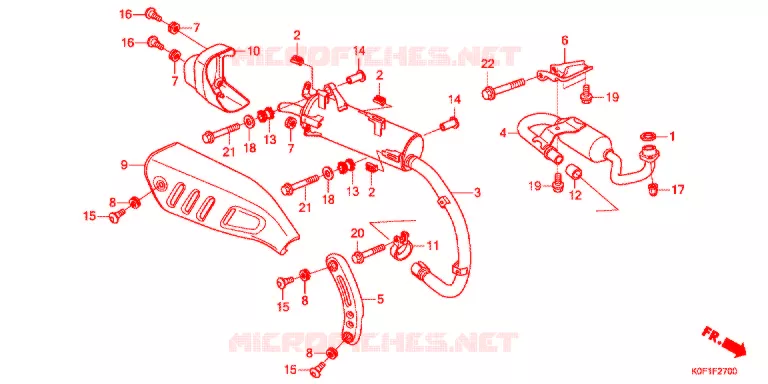 UITLAATDEMPER(2) Honda MOTO 125 MONKEY 2021  Z125MK