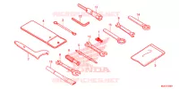 GEREEDSCHAP/ACCUVAK voor Honda CB 650 F ABS 2018