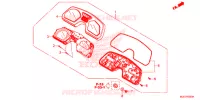 COMBINATIEMETER voor Honda CB 650 F ABS RED 2018