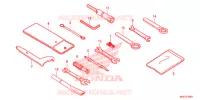 GEREEDSCHAP/ACCUVAK voor Honda CB 650 F ABS 2018